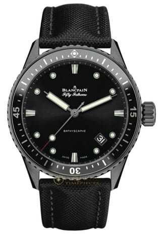 blancpain fifty fathoms bathyscaphe ceramic