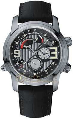 Blancpain L Evolution Reveil GMT Alarm In Stainless Steel 8841-1134-53B