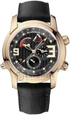 Blancpain L Evolution Reveil GMT Alarm In 18kt Rose Gold 8841-3630-53B