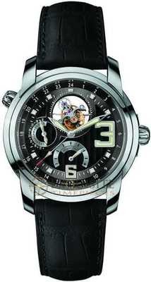 Blancpain L Evolution GMT Tourbillon In 18kt White Gold 8825-1530-53B