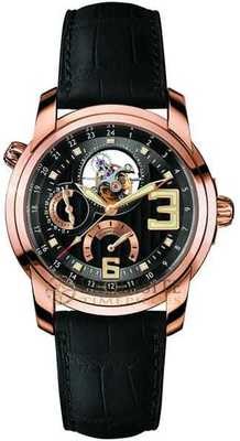 Blancpain L Evolution GMT Tourbillon In 18kt Rose Gold 8825-3630-53B
