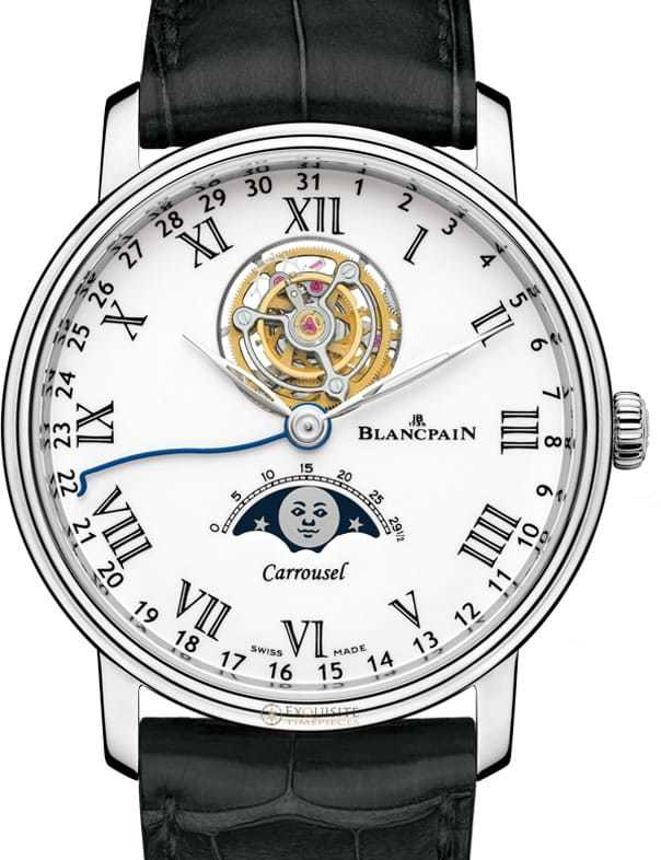 Blancpain Carrousel Phases De Lune 6622L-3431-55B - Exquisite Timepieces