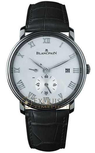 Blancpain Villeret Ultra Slim Date and Power Reserve In Stainless Steel 6606-1127-55B