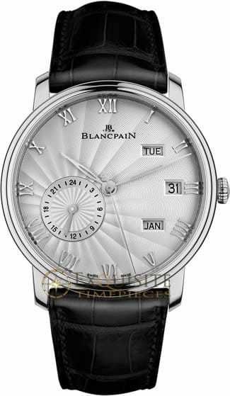 Blancpain Villeret Annual Calendar With GMT 6670-1542-55B