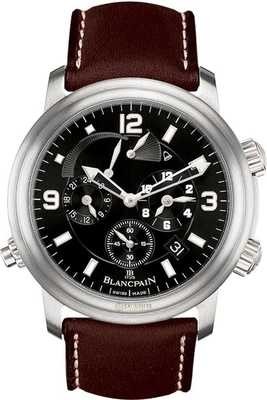 Blancpain Leman GMT Alarm Date 2041-1230-63B