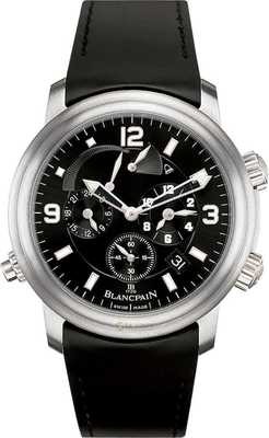 Blancpain Leman GMT Alarm Date 2041-1230-64B