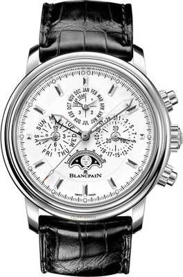 Blancpain Leman Perpetual Calendar White 2685F-1127-53B