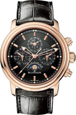 Blancpain Leman Perpetual Calendar Rose Gold 2685F-3630-53B