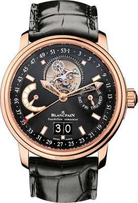 Blancpain Leman Tourbillon Semainier Grande Date 2925-3630-53B