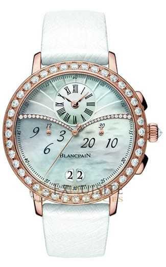 Blancpain Women's Chronographe Flyback Grande Date 3626-2954-58A