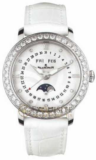 Blancpain Women Complete Calendar with Moon Phase 3663A-4654-55B