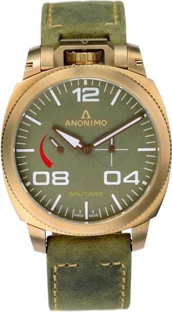 Anonimo Pri Bronze Case Khaki Dial