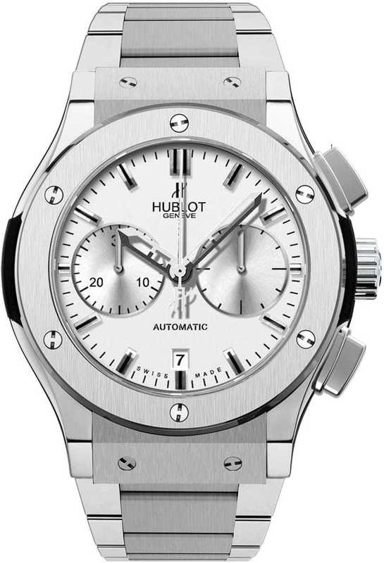 hublot classic fusion titanium opalin