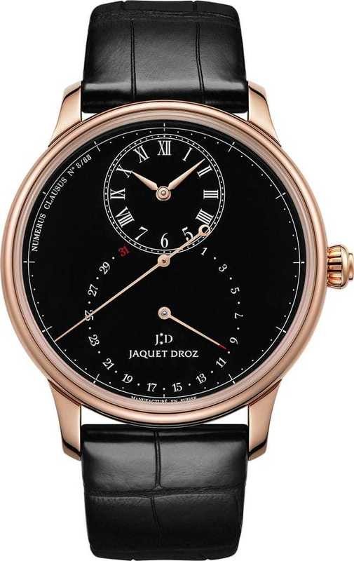 Jaquet Droz Grande Seconde Deadbeat Black Enamel J008033201