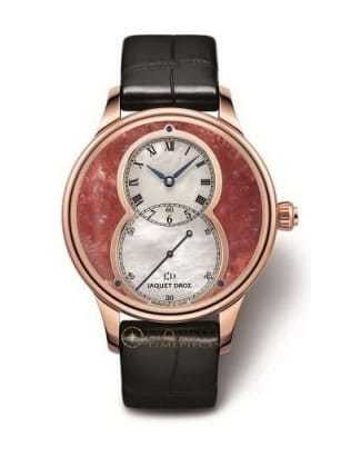 Jaquet Droz Grande Seconde Red Moss Agate J014013278 - Exquisite