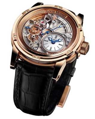 Louis Moinet 20 Seconds Tempograph Rose Gold LM-39.50.80