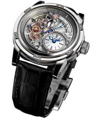 Louis Moinet 20 Seconds Tempograph White Gold LM-39.70.80