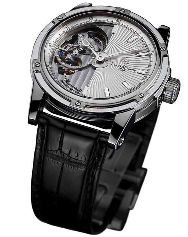 Louis Moinet Mecanograph Titanium Silver Dial LM-31.20.60