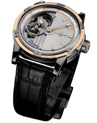 Louis Moinet Mecanograph Titanium & Rose Gold Silver Dial LM-31.40.65