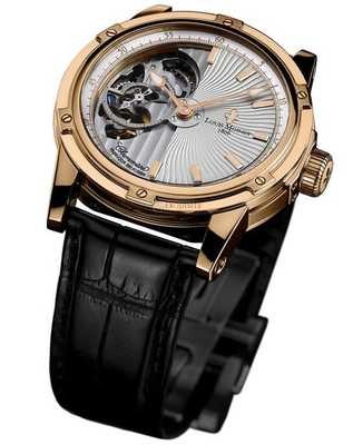 Louis Moinet Mecanograph 18K Gold Silver Dial LM-31.50.65
