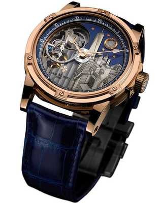Louis Moinet Mecanograph New York 18k Gold LM-31.50.NY