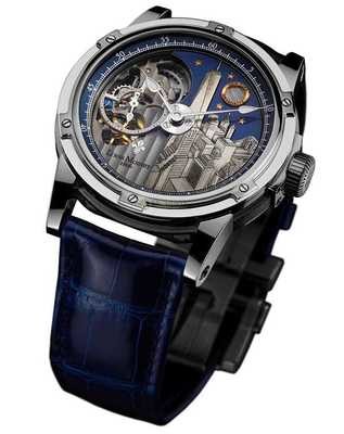 Louis Moinet Mecanograph New York Titanium LM-31.20.NY