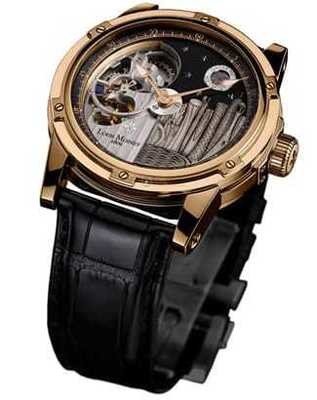 Louis Moinet Mecanograph 18K Gold Qatar LM-31.50.6Q