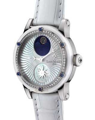 Louis Moinet Stardance Titanium & Ceramic 54 Diamonds and Sapphires LM-32.20DS.80