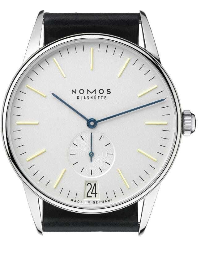 NOMOS Glashütte Orion 38 Datum Reference: 380 Exquisite Timepieces