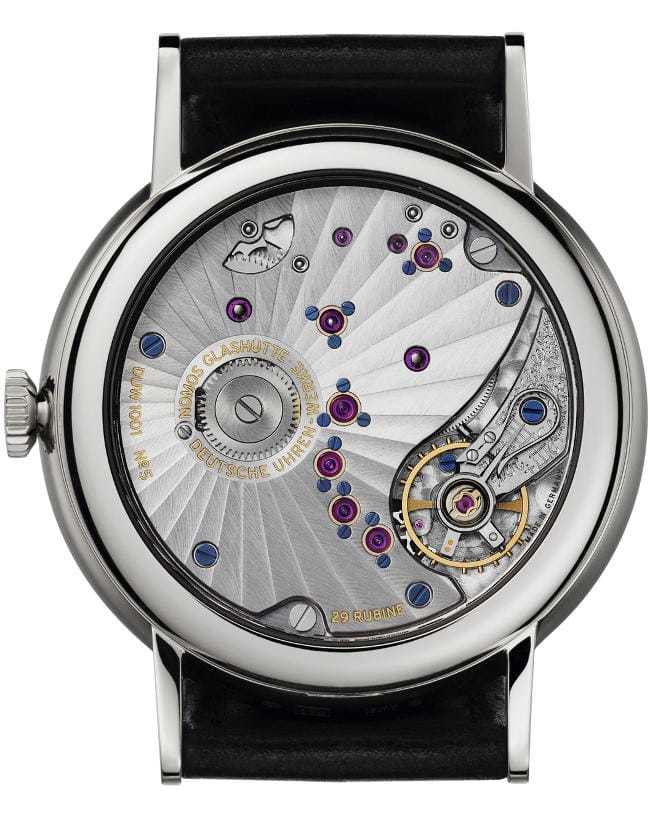 NOMOS Glashutte Lambda Deep Blue Reference 935 Exquisite Timepieces