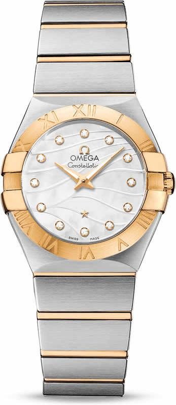 Omega Constellation Quartz 27mm 123.20.27.60.55.005