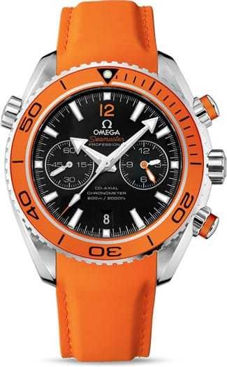 omega seamaster orange chronograph