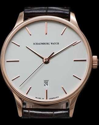 Schaumburg Watch Classoco 18K Old White