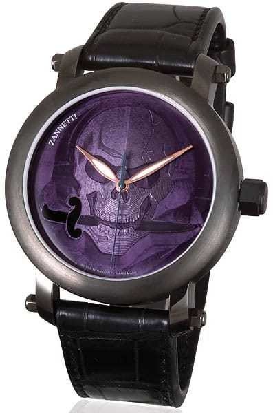 Zannetti Black Skull GIMS.A2N-V.1N.A - Exquisite Timepieces