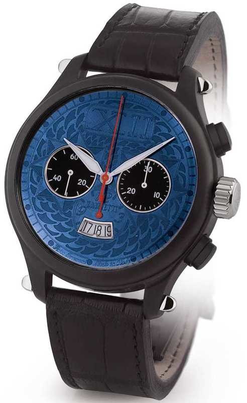 Zannetti Magnificum Black Chrono Blue