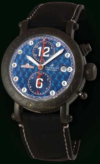 Zannetti Time Racing Edition Blue PVD