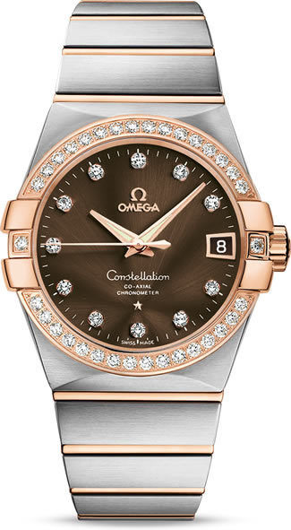 Constellation Omega Co-Axial 38mm 123.25.38.21.63.001