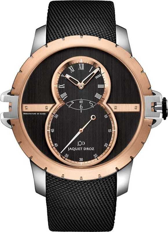 Jaquet Droz Sw Steel Red Gold on Strap