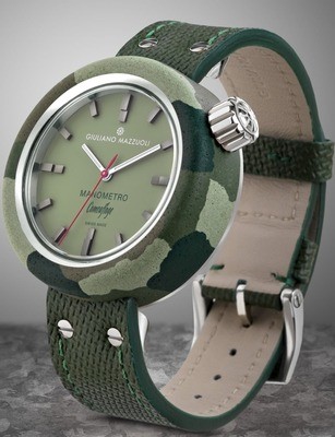 Giuliano Mazzuoli Manometro Camouflage Green