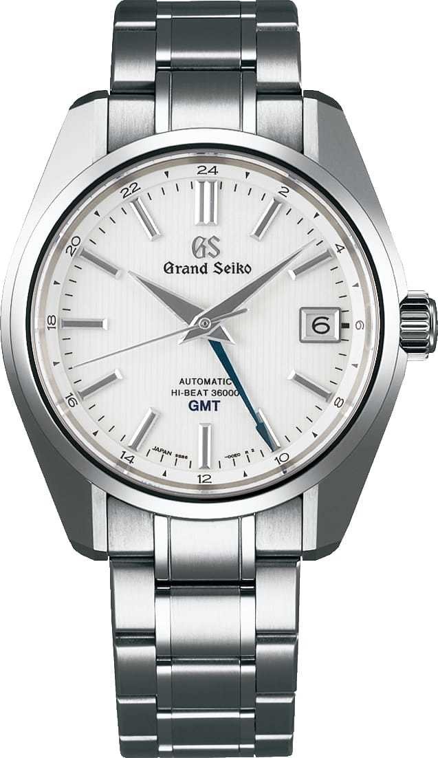 Grand Seiko SBGJ211 GMT Titanium White Dial 40mm