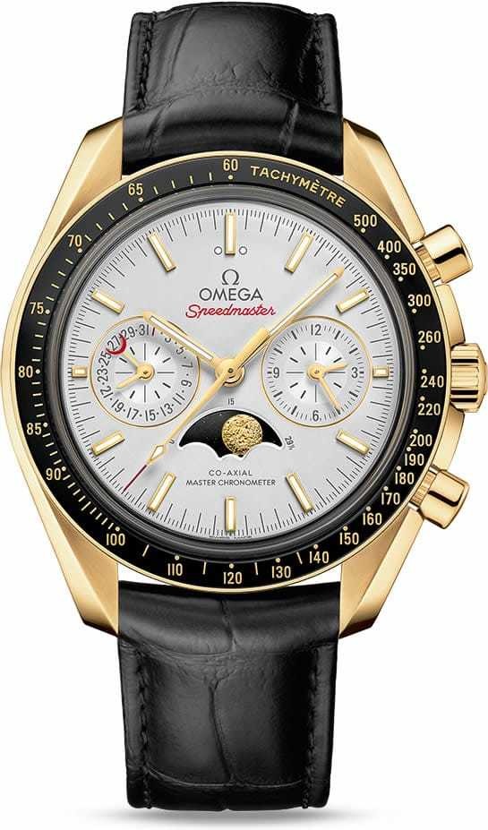 Omega Speedmaster Moonwatch Master Chronometer Moonphase Yellow