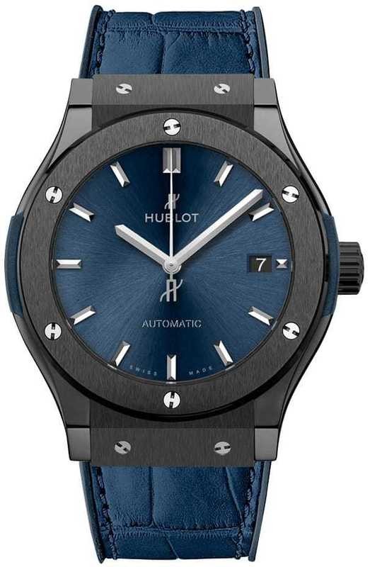 Hublot Classic Fusion Ceramic Blue 42mm 542.CM.7170.LR - Exquisite  Timepieces