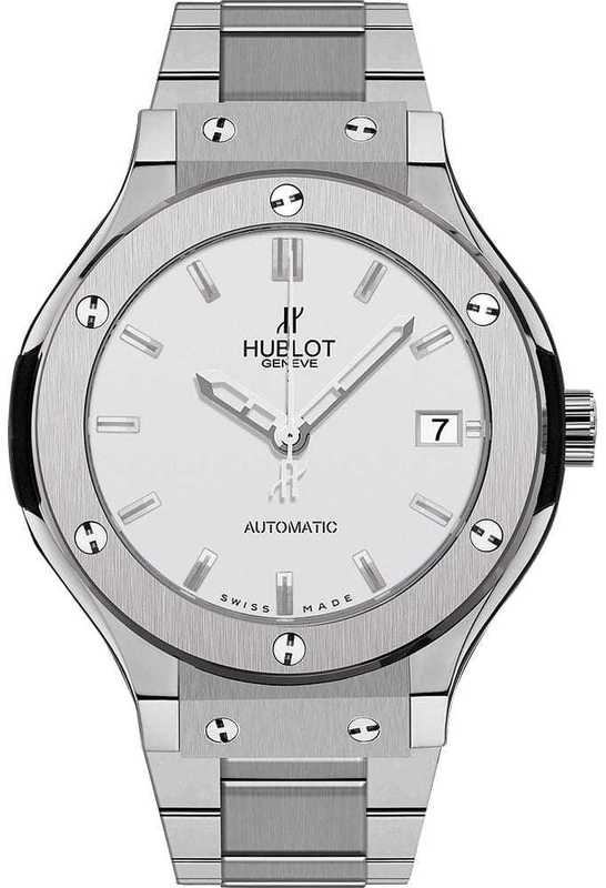 hublot classic fusion titanium opalin