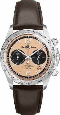 Bell & Ross BR V2-94 Bellytanker on Calf Strap