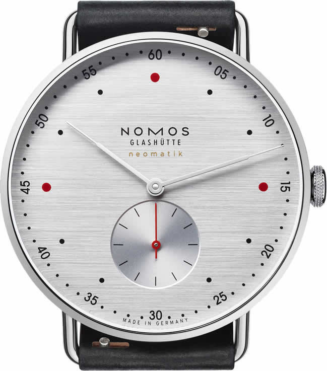 NOMOS Glashütte Metro Neomatik 39 Silvercut