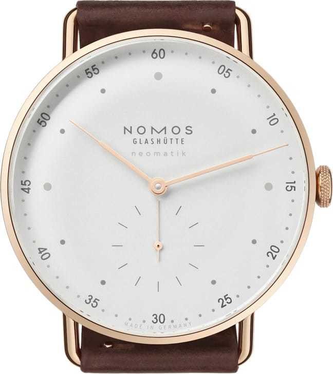 NOMOS Glashütte Metro Rose Gold Neomatik 39