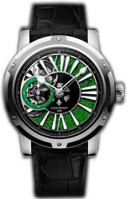Louis Moinet Metropolis Magic Green Stainles Steel