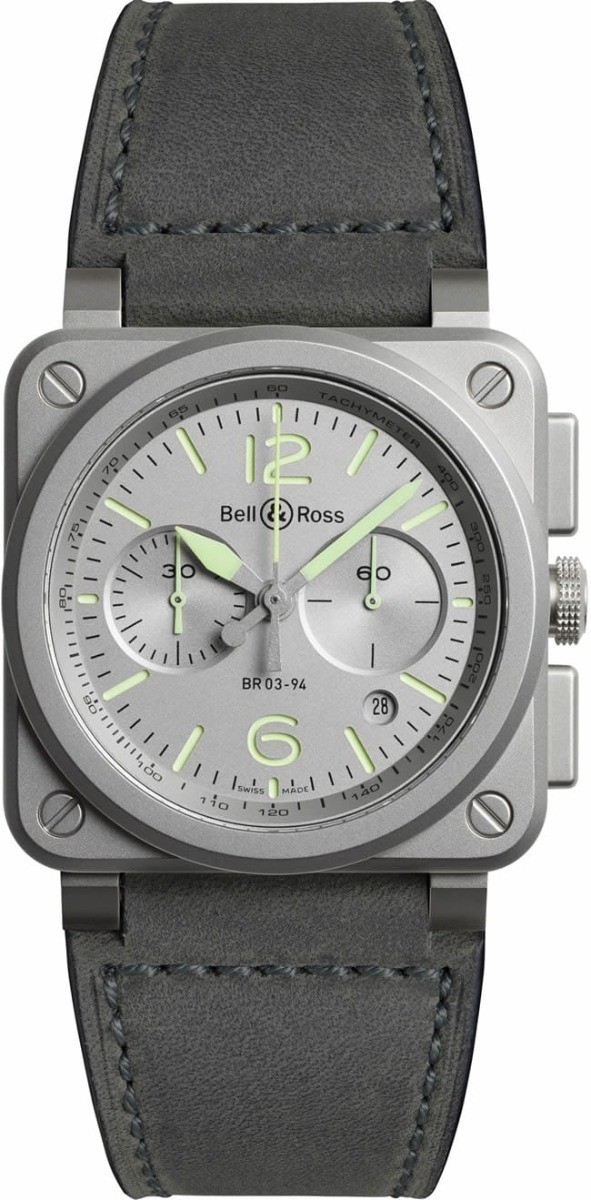 Belleforme ベルフォーマ Bell & Ross Expands Vintage Collection With a Black Steel Chronograph