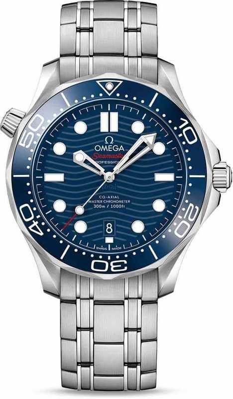 Omega Seamaster Diver 300M Co-Axial Master Chronometer on Bracelet