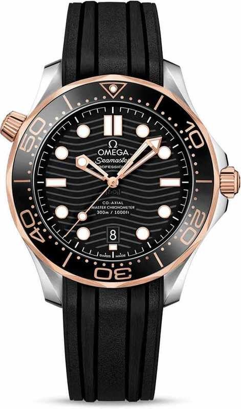 Omega Seamaster Diver 300M Co-Axial Master Chronometer Sedna Gold